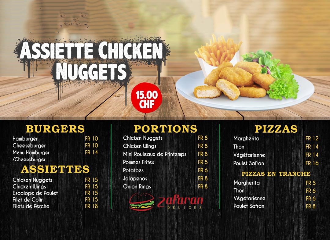 Restaurant Menu Video Service for TV Displays Showcasing High-Definition Videos