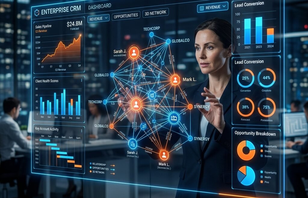 Custom CRM Dashboard